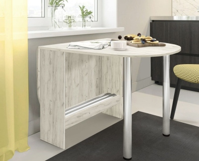 Стол книга СН-115.01 дуб крафт белый 