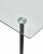 Стол обеденный Mebelart RON 120 прозрачный/серый 