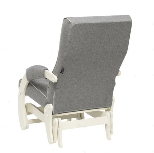 Кресло-маятник Leset Хилл слоновая кость Malmo 90 кант Malmo 05