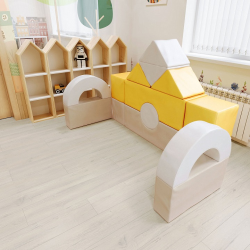 Мягкий конструктор Теремок ДМФ-МК-15.90.08 Pastel