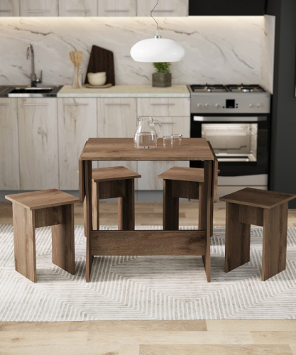 Обеденная группа Остин СН-130 дуб экспрессив бронзовый 