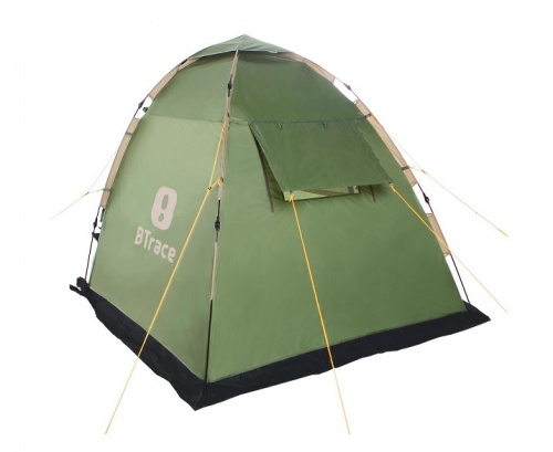 Палатка BTrace Home 4 green beige