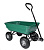 Садовая тележка-самосвал зеленая G201
