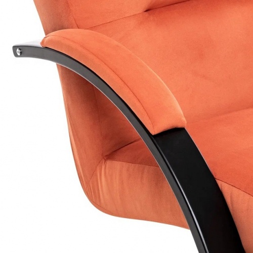 Кресло-качалка Leset Милано венге Velur V39