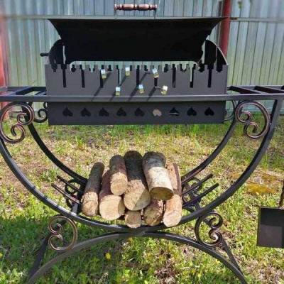 Мангал-барбекю Лодочка