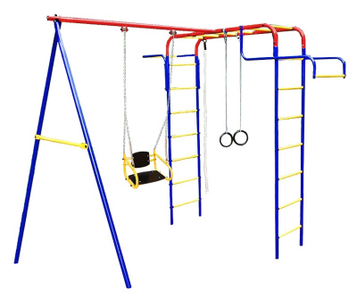 Уличный спортивный комплекс Пионер дачный мини ЦК со спинкой