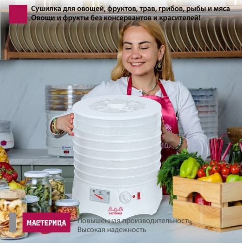 Сушилка для овощей и фруктов Мастерица EFD-0602VM