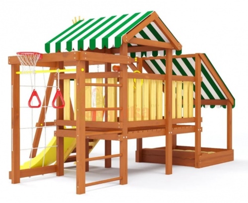 Детская спортивная площадка для дачи Савушка Baby Play 12
