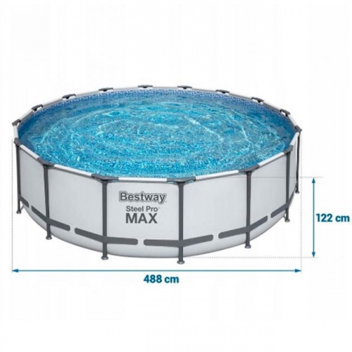 Каркасный бассейн Bestway Steel Pro MAX 5612Z 488x122