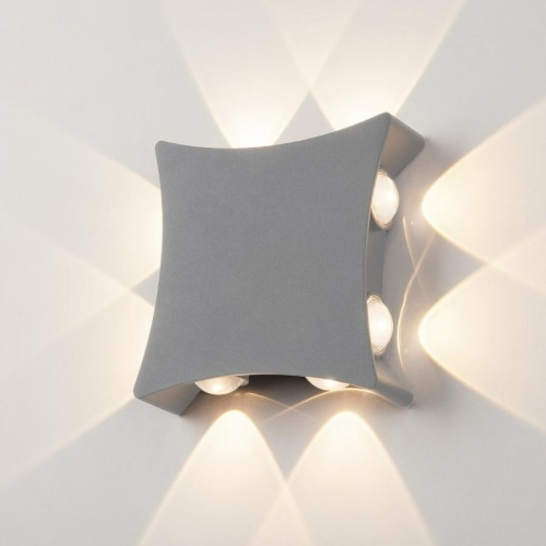 Бра уличное Elektrostandard 1631 Techno LED серый