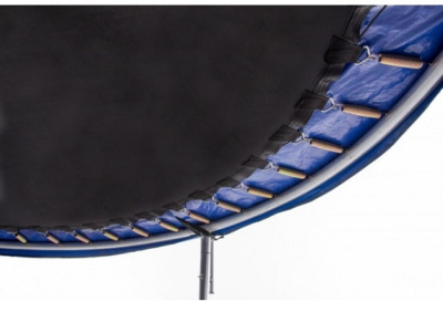 Батут Atlas Sport 435 см (14ft) с внутренней сеткой и лестницей BLUE