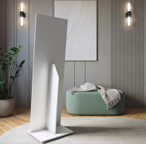 Зеркало напольное Стелла 2 белый 