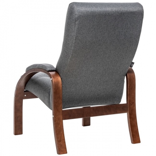 Кресло Leset Лион орех текстура Малмо 95 