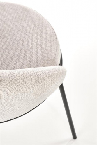 Стул HALMAR K482 бежевый черный 