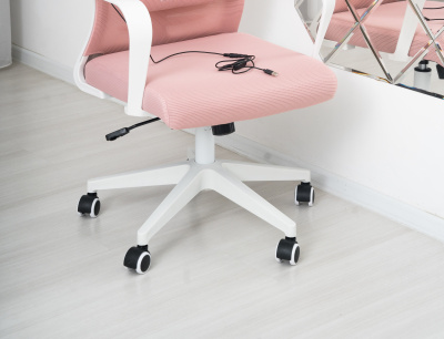 Вибромассажное кресло Calviano Milan Аir Pink 