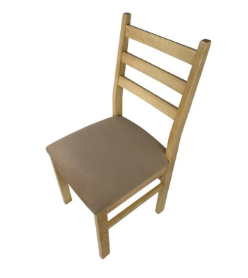 Стул МДК-341 P-43 Микровелюр бежевый Дуб 