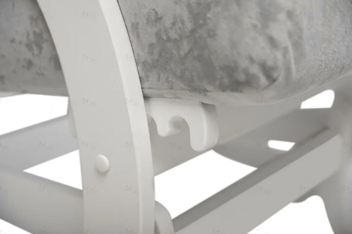 Кресло-маятник Leset Альва белый Crash lux 13