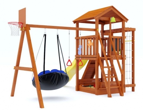 Детская спортивная площадка для дачи Савушка Мастер 5 COMFORT