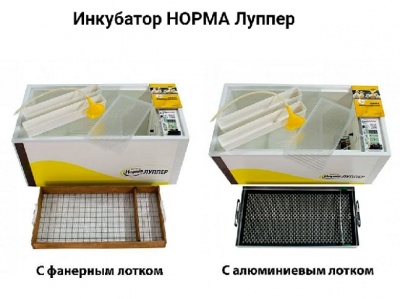 Инкубатор Норма Луппер алюминиевый лоток