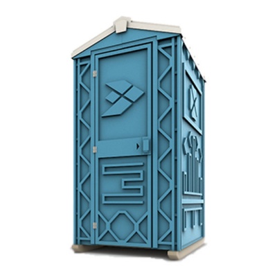 Туалетная кабина Люкс Ecostyle синий