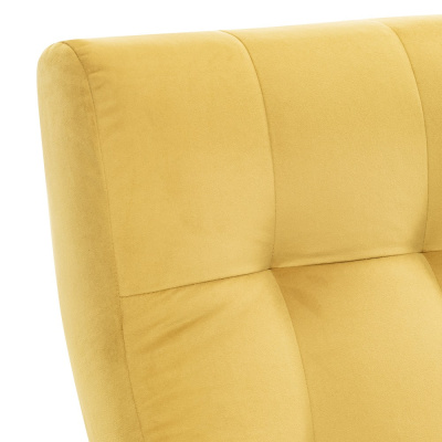 Кресло-маятник Leset Спринг венге Velur V28