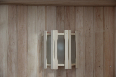 Абажур для бани Doorwood прямой с тремя стеклами (АП-3С)