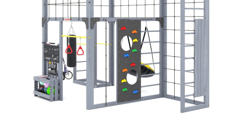 Детская площадка для дачи Савушка КУБ-2 Серый