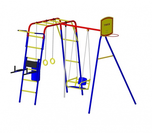 Уличный спортивный комплекс для дачи Пионер Юла ЦК-2М плюс