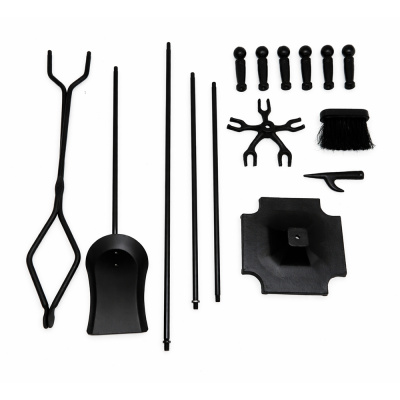 Набор каминный EVEREST K1-B черный