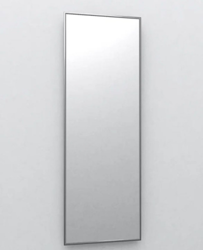 Зеркало навесное Сельетта 5 матовое серебро 