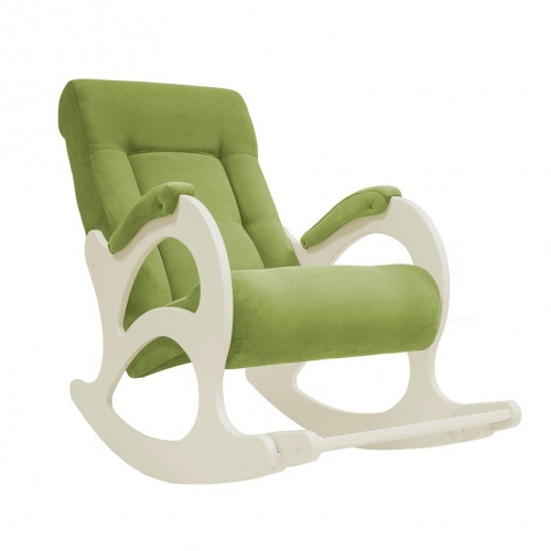 Кресло-качалка модель 44 б/л Verona apple green сливочный