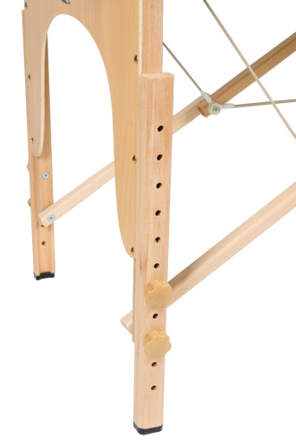 Массажный стол Atlas Sport складной 2-с 60 см деревянный бежевый