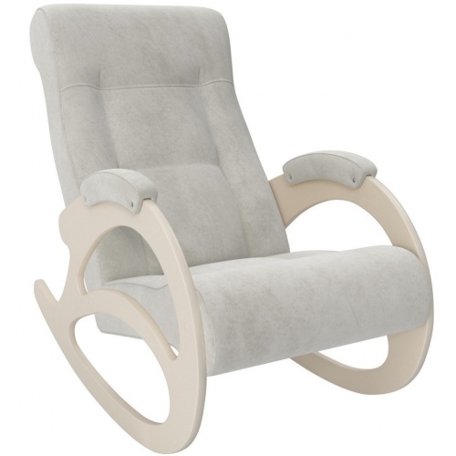 Кресло-качалка модель 4 б/л Verona Light Grey сливочный