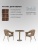 Комплект мебели T601 Y79B-W56 Light Brown