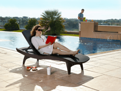 Шезлонг лежак KETER Sun Lounger Pacific