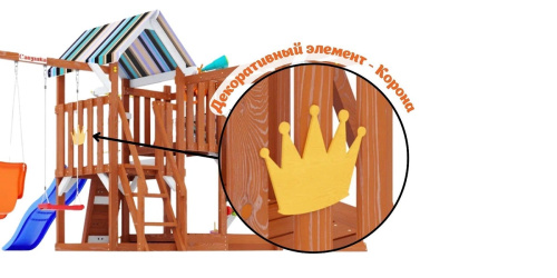 Детская площадка для дачи Савушка TooSun 9 синий