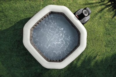 28458 СПА-бассейн Jet and Bubble Deluxe 150/201х71см Intex
