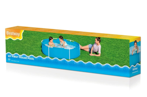 Бассейн каркасный Bestway 56283 My First Pool 152х38см