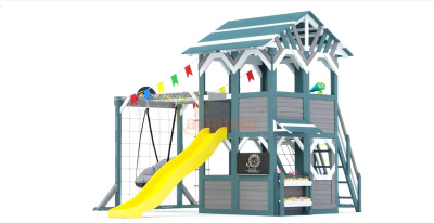 Детский спортивный комплекс для дачи Савушка PlayHouse-2