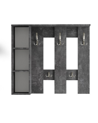 Вешалка настенная Артём-Мебель СН-100.43 бетон спаркс 