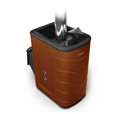 Печь для бани Термофор Гейзер 2014 Inox ДА ЗК ТО терракота от Vishop.by 