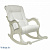 Кресло-качалка Модель 77 Лидер Манго 002 сливочный