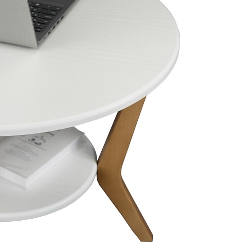 Стол журнальный BeautyStyle 13 белый бук 