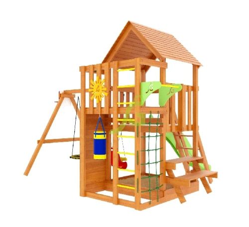 Детская площадка IgraGrad Крафт Pro 3 скат 2,2