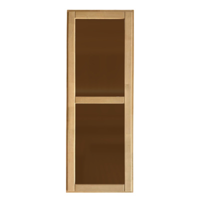 Дверь для бани ОЛЬХА со стеклом бронза матовая 190х70