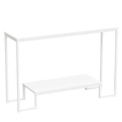 Стол-консоль Пекин 4 белый шагрень металл белый 