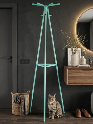 Вешалка напольная Галилео 217 бирюзовый 