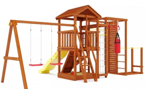 Детская спортивная площадка для дачи Савушка Мастер 5 Семейная