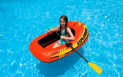 Лодка надувная 147х84х36 см Intex Explorer 100 58329NP (Китай)