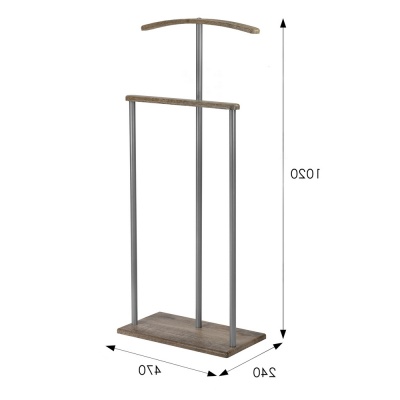 Вешалка костюмная Дэви 1 дуб крымский состаренный 